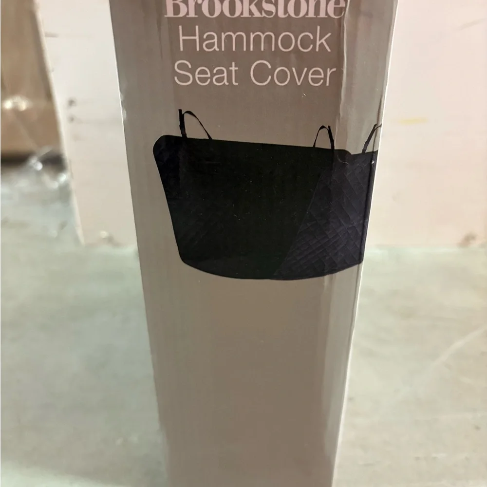 Brookstone Black Hammock Seat Cover